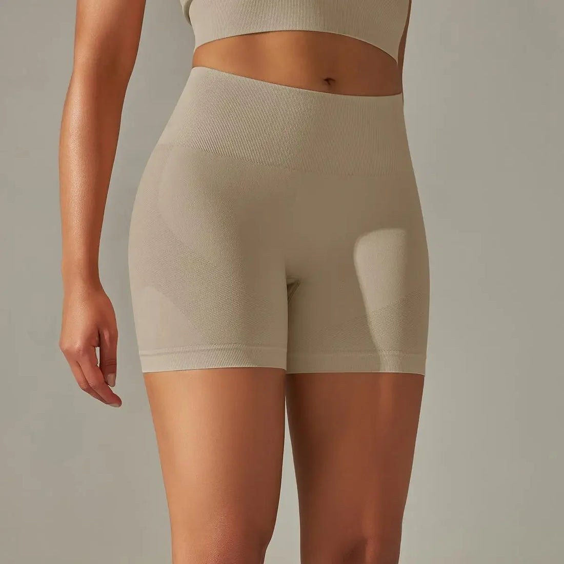 High Waist Yoga Gym Shorts