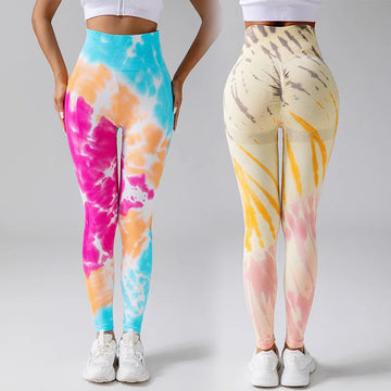 Seamless Drop Dyeing Yoga Pants