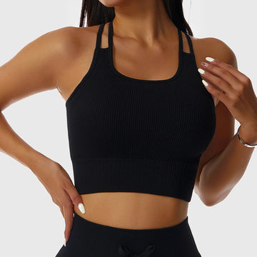 Seamless Push-Up Sports Bra