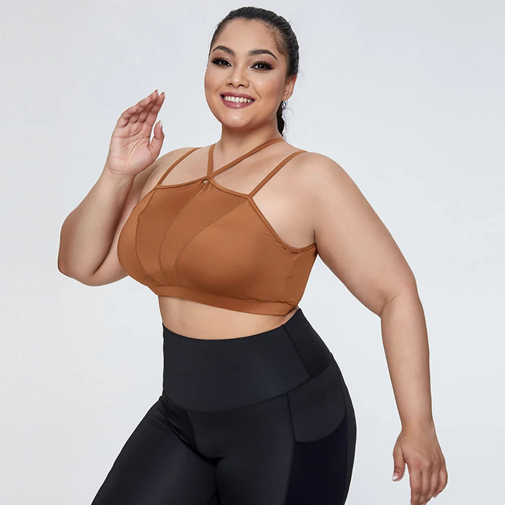 Plus Size Yoga Fitness Bra