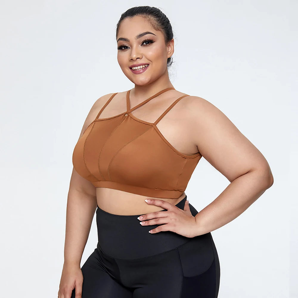 Plus Size Yoga Fitness Bra