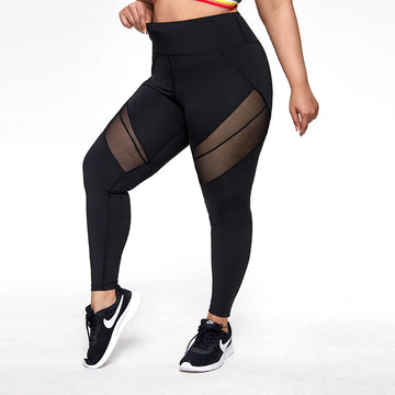 Plus Size High Waist Nude Yoga Pants