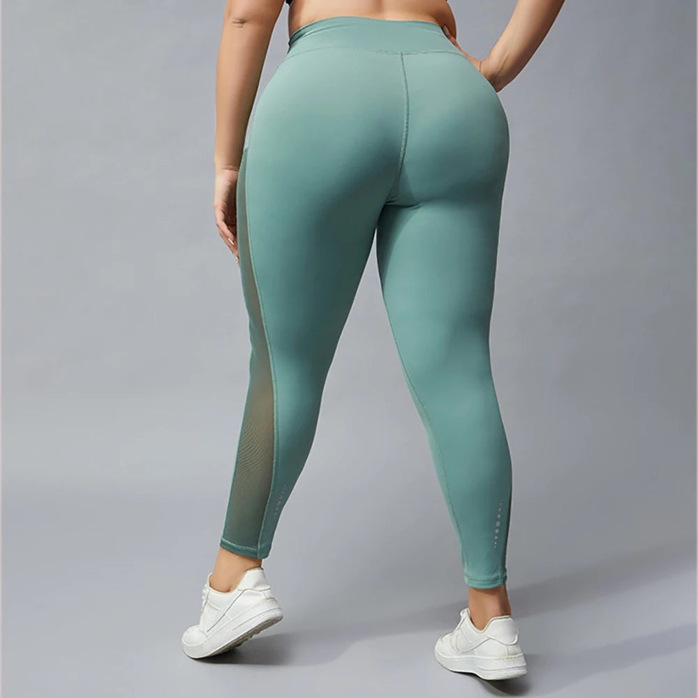 Plus Size Seamless Yoga Leggings