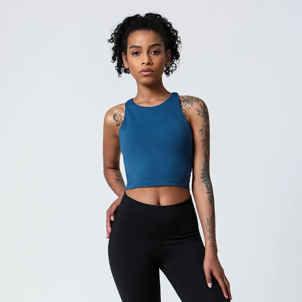 Seamless Padded Sports Bra